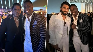 Dwayne Bravo Clicks Pics With ‘Big Boys’ Shah Rukh Khan and Ranveer Singh at Anant Ambani and Radhika Merchant’s Pre-Wedding Celebrations!